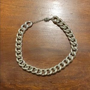Chunky Silver Chain Necklace